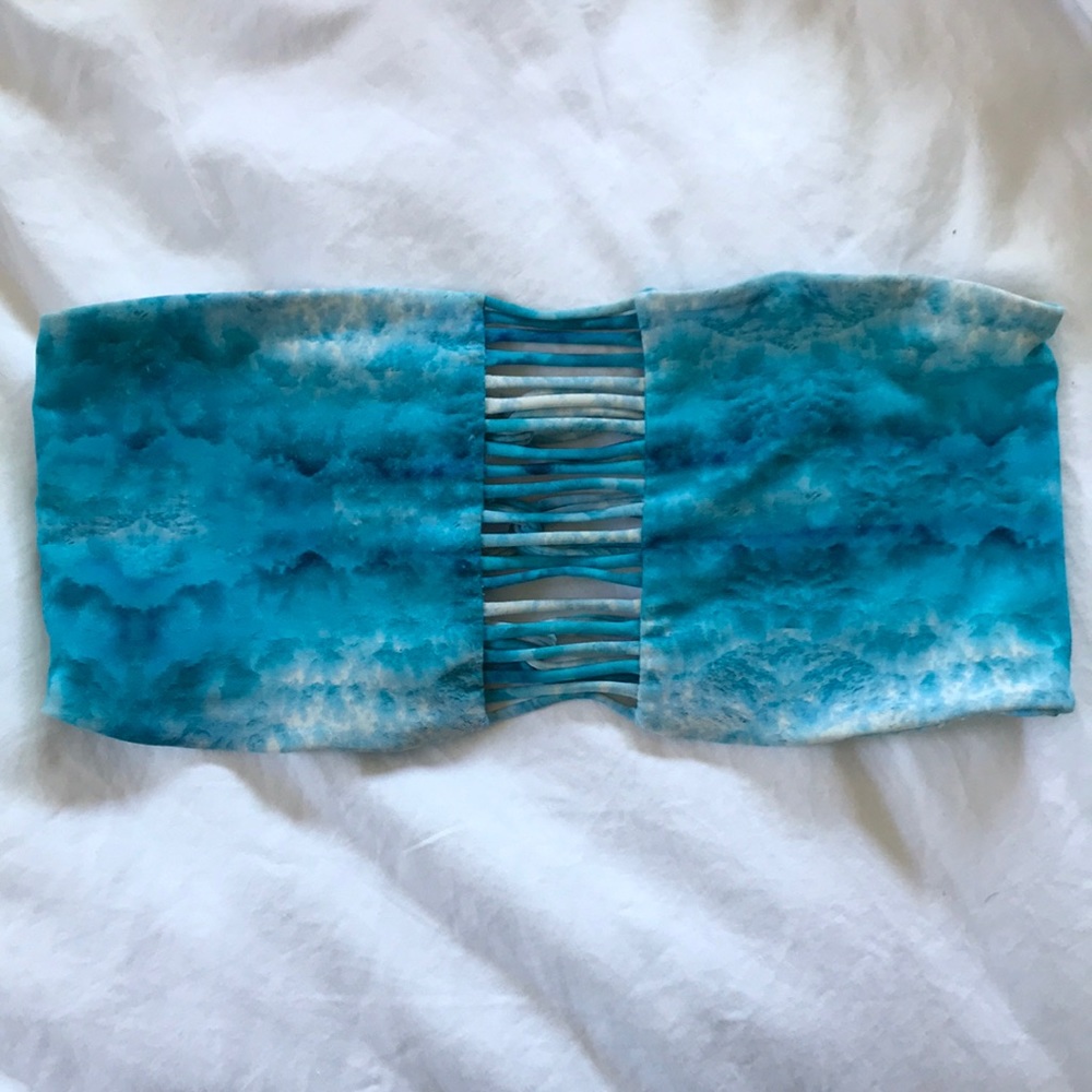 Mikoh strapless bikini top